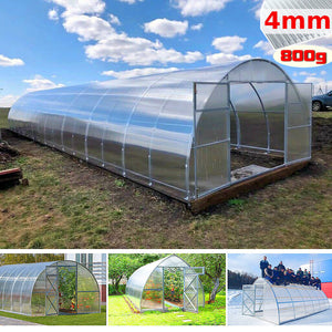 Serra ComPRO 4x6m con copertura policarbonato alveolare 4mm