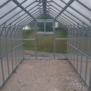 Serra Hause 2,35x10,12m con copertura policarbonato alveolare 6mm