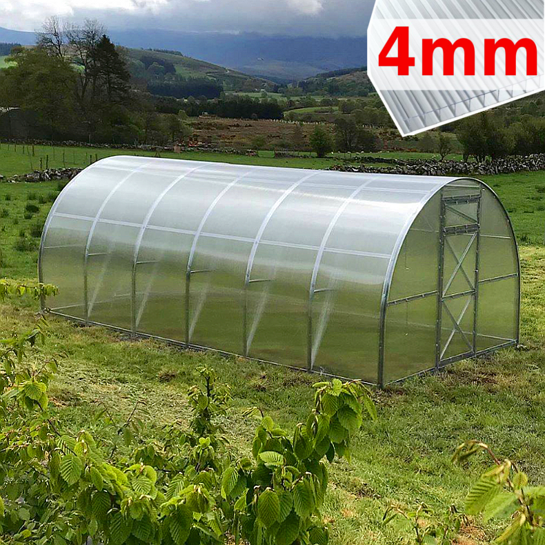 Serra Prime 3x4m con copertura policarbonato alveolare 4mm