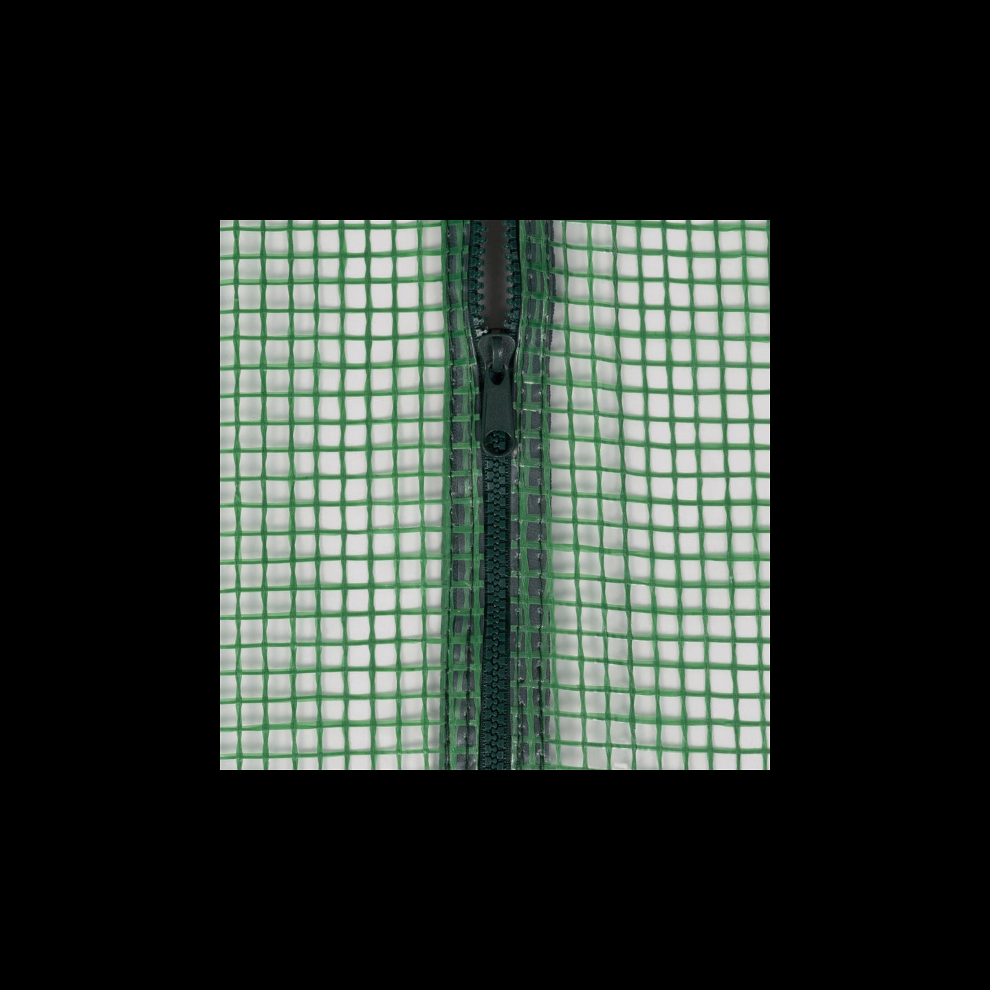 IDMarket - Serra tunnel di giardinario 6m²  verde 4 stagioni ZEBRA 2x3M