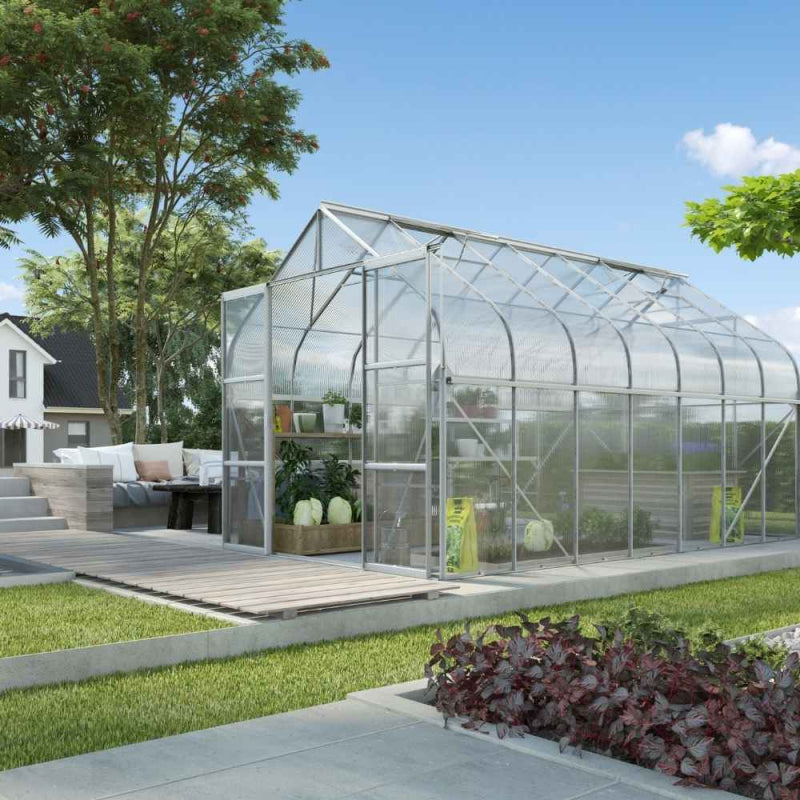 Serra Vitavia Diana 11500 in Alluminio e Policarbonato Alveolare 4mm 254 x 445 h255