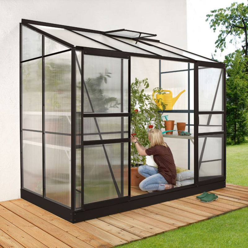 Serra Vitavia Ida 3300 Nero Policarbonato 4mm 132x257 H 222 cm