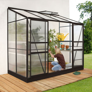 Serra Vitavia Ida 3300 Nero Policarbonato 4mm 132x257 H 222 cm