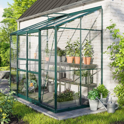 Serra Vitavia Ida 3300 Verde Policarbonato 4mm 132x257 H 222 cm