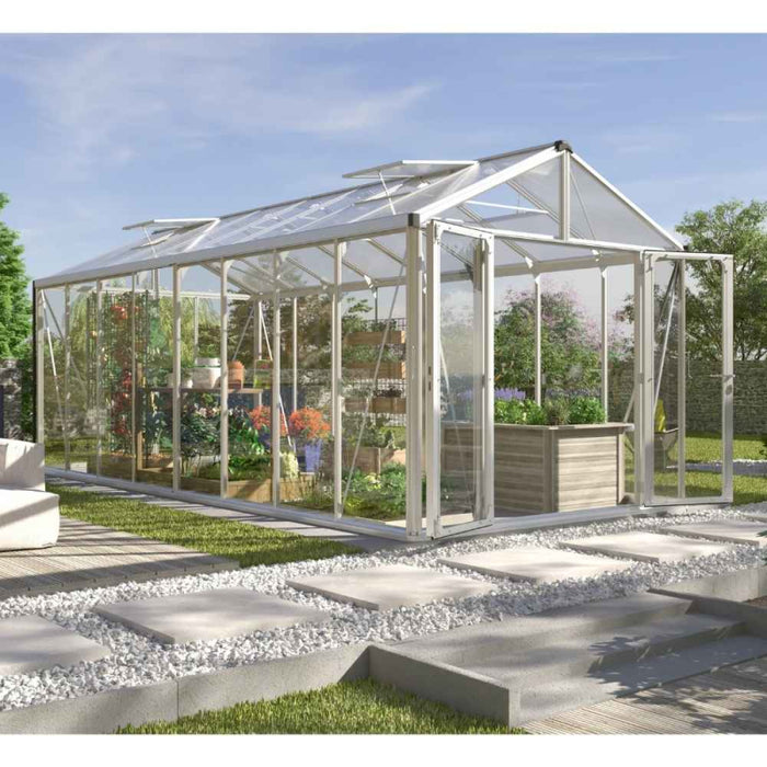 Serra Vitavia Zeus 15700 vetro e Policarbonato 10 mm 258x614x250 cm