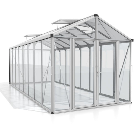 Serra Vitavia Zeus 15700 vetro e Policarbonato 10 mm 258x614x250 cm