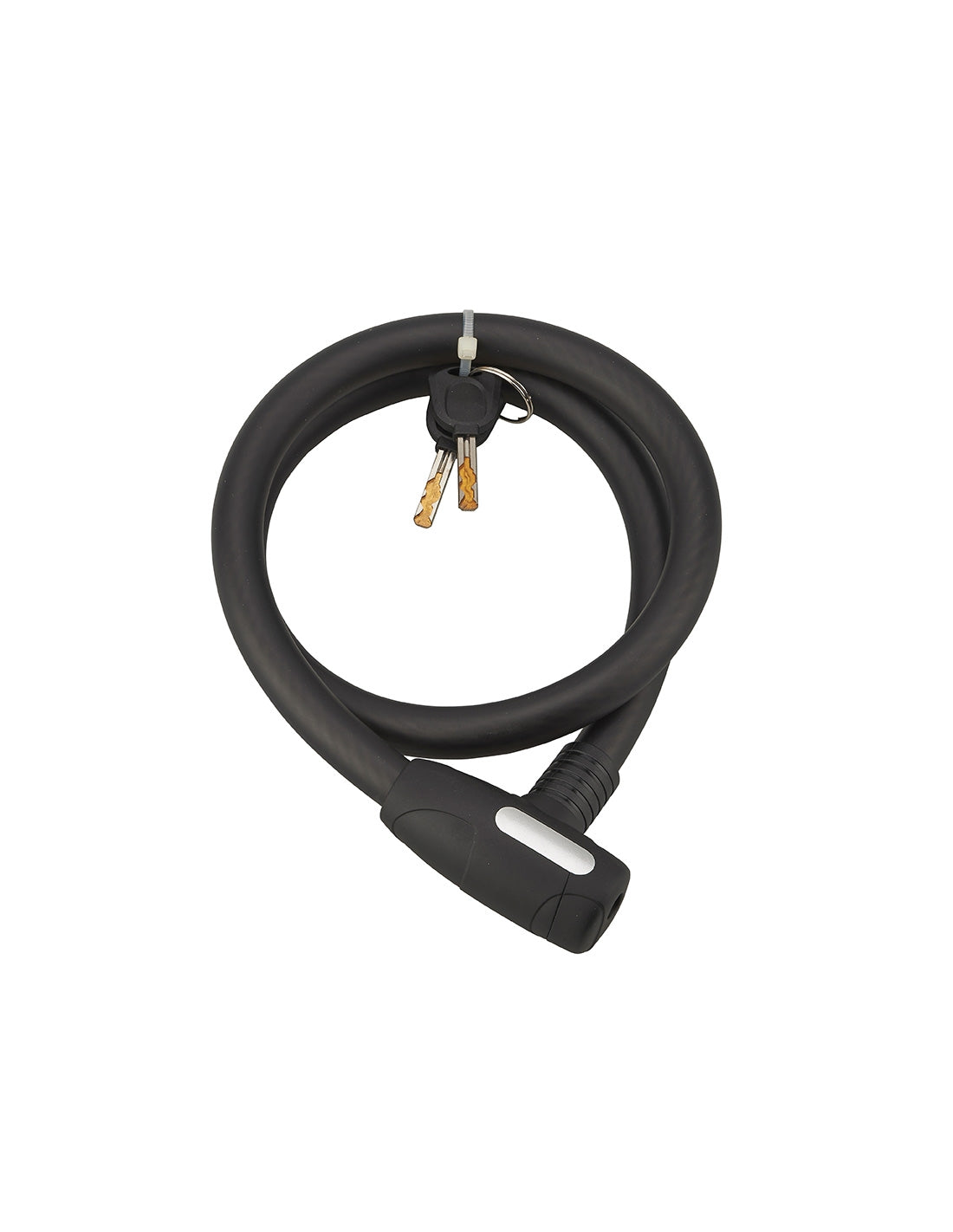 Antifurto a chiave Stunt, cavo d'acciaio, bicicletta, 18mmx1m, 2 chiavi, nero - THIRARD