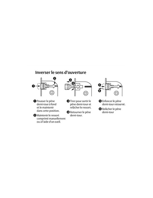 Serratura da incasso a cilindro europeo per porta d'ingresso, asse 70 mm, piastra quadra, acciaio - THIRARD