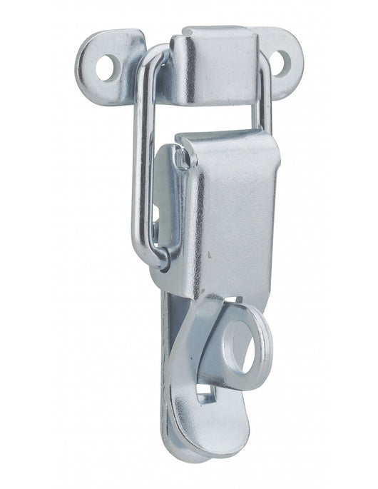 Chiusura a leva con gancio lucchettabile, acciaio, altezza 54mm, zincato - THIRARD