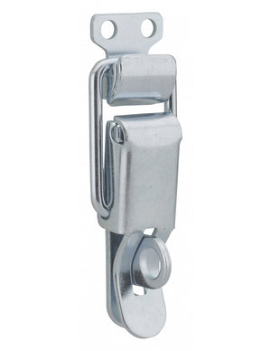 Chiusura a leva con gancio lucchettabile, acciaio, altezza 84mm, zincato - THIRARD