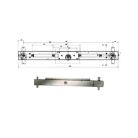 Serratura Bascule Spranga Cil. Llc113.8 Potent