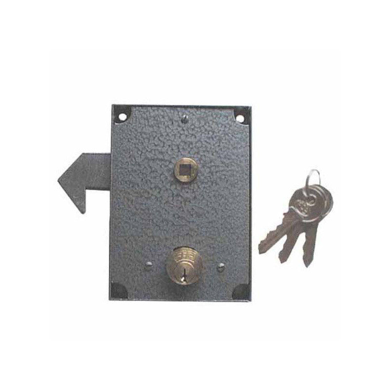 Serratura Cancelli Scorrev.Cilind.Corto Sx 50 Fpb