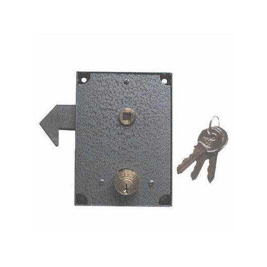 Serratura Cancelli Scorrev.Cilind.Corto Sx 50 Fpb