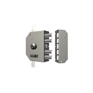 Serratura da applicare CR 3250C-52N – Cilindro 60 mm – 3 punti di chiusura – Sinistra – Struttura robusta