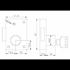 SERRATURA DA APPOGGIARE