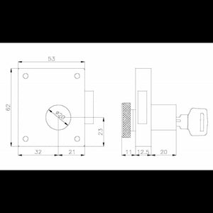 SERRATURA DA APPOGGIARE