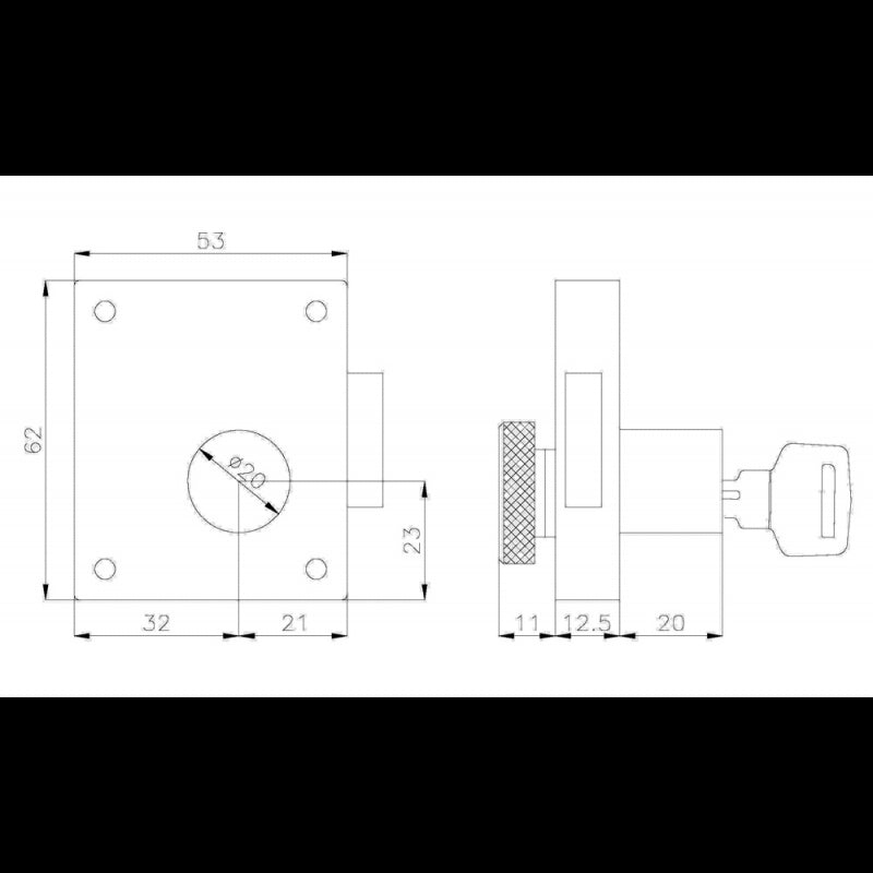SERRATURA DA APPOGGIARE