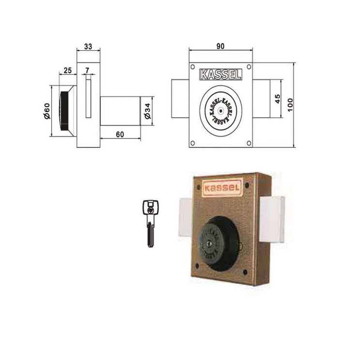 Serratura Ferroglietto Pompa 4 M 2010 Kassel