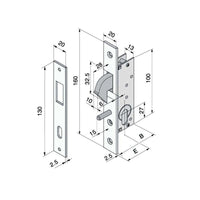 Serratura Inf.All 108.25.01.0 Welka