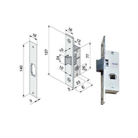 Serratura Inf.All 113.15.01.0 Welka
