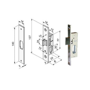 Serratura Inf.All 115.15.01.0 Welka