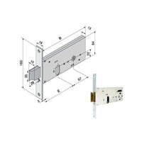 Serratura Inf.All 133.70.01.0 Welka