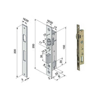 Serratura Inf.All F20 110.15.02.0 Welka
