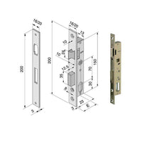 Serratura Inf.All F20 111.15.02.0 Welka