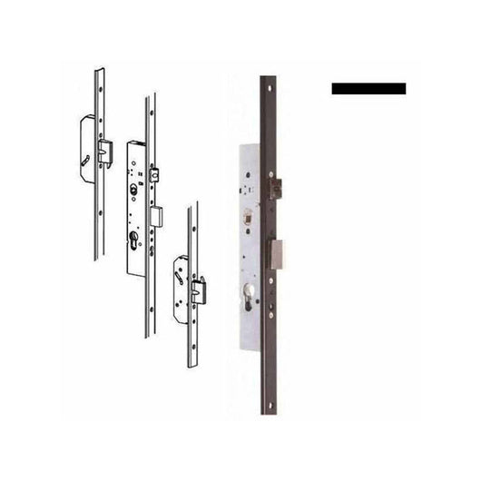 Serratura Inf.Multipunto 49526-25-0 Cisa