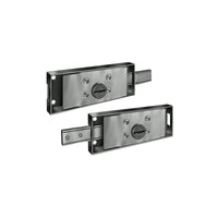 Serratura laterale sinistra per serrande – Modello DM SX con cilindro Ø 25 mm – Prefer