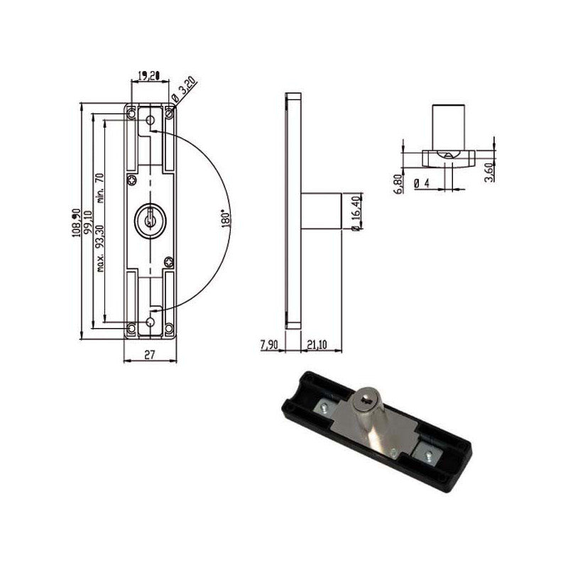 Serratura Mobili App.Aste Scorrimento 240415 Omr