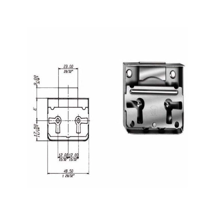 Serratura Mobili E 45 M42 Meroni
