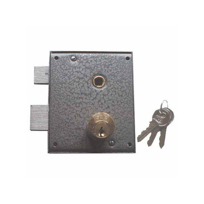 Serratura Porte Ferro Cilindro Lungo Dx 611 Fpb