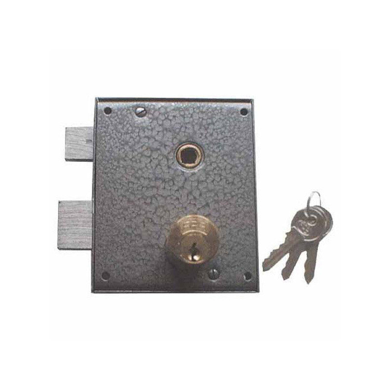 Serratura Porte Ferro Cilindro Lungo Sx 611 Fpb