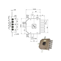 Serratura Sic.Quintupl.Dx Dm G415 Moia