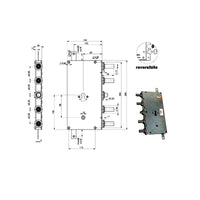 Serratura Sic.Triplice Cil. E82 Ariete 5933/B Moia