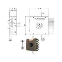 Serratura Sic.Triplice Dx Dm 1301 Kassel
