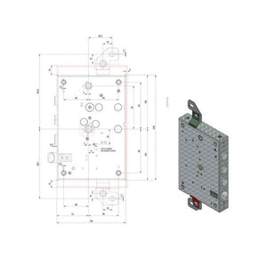 Serratura Sic.Triplice Dx Dm 8100Cer/73/37 Potent
