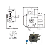 Serratura Sic.Triplice Dx Pompa Ja424 Moia