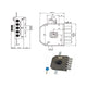Serratura Sic.Triplice Sx Pompa Ja423 Moia