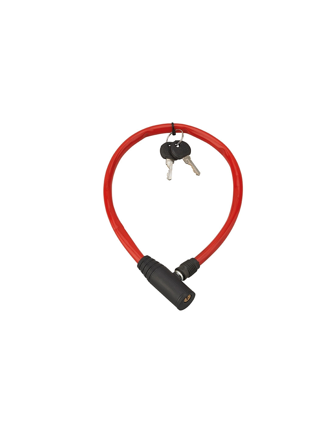 Antifurto Twisty, cavo d'acciaio, bicicletta, 5mmx0.5m, 2 chiavi - THIRARD