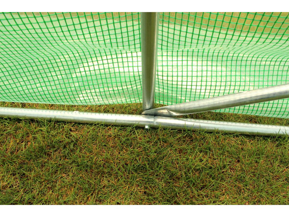 Serra tunnel da giardino ALTHEA - 9m² - 4.5 x 2 x 2 m