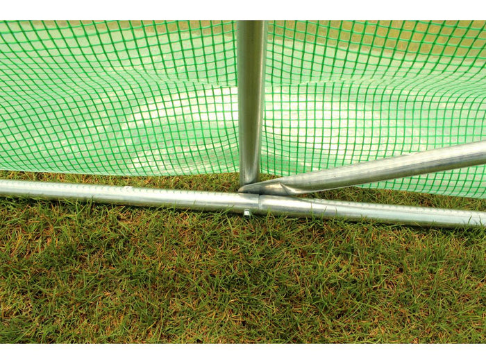 Serra tunnel da giardino ALTHEA - 9m² - 4.5 x 2 x 2 m