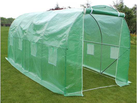 Serra tunnel da giardino ALTHEA - 9m² - 4.5 x 2 x 2 m