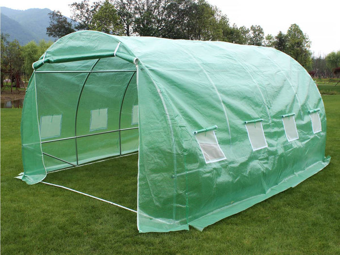 Serra tunnel da giardino "Althea" - 12m² - 4 x 3 x 2 m