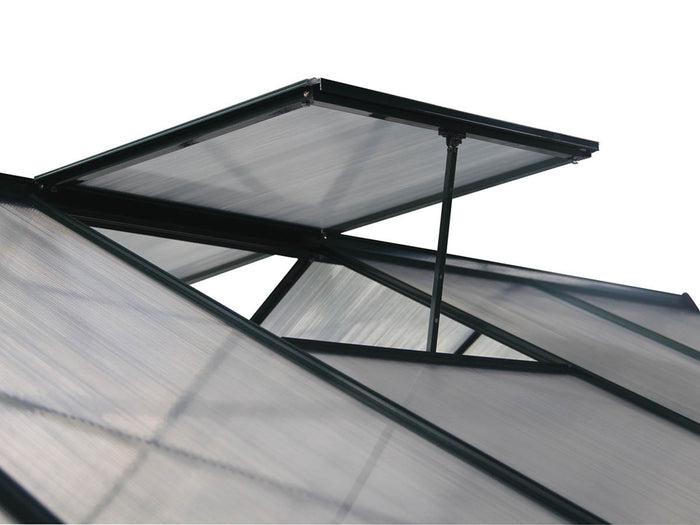 Serra da giardino in policarbonato DAHLIA Verde Abete 7,67 m²