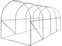 Serra a tunnel da giardino "Lys" - 9 m² - 130 g - Verde