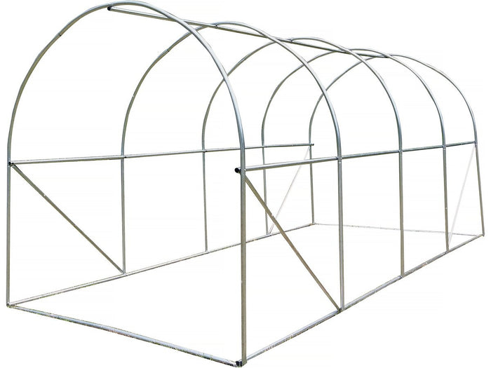 Serra a tunnel da giardino "Lys" - 9 m² - 130 g - Verde