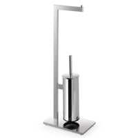 Carrello da toilette autoportante BETA con spazzola 25 x 71x 25,5 cm