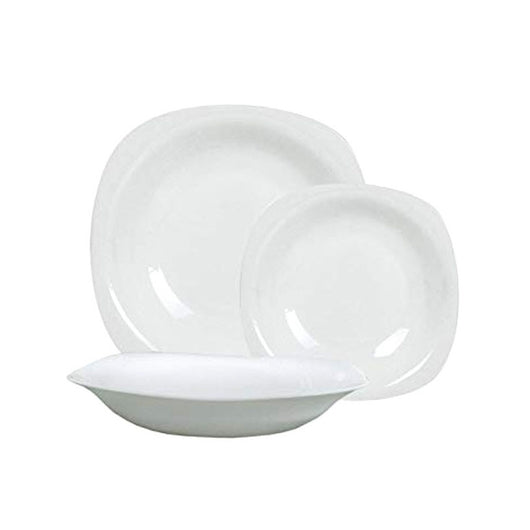 Servizio Piatti Vetro Parma Pz 18 Bormioli